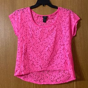 Hot pink Rue 21 layering top